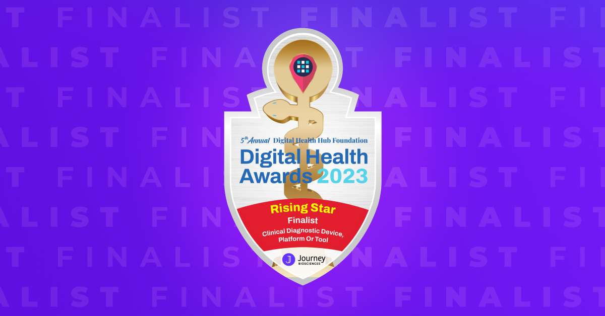 Journey Biosciences Named Rising Star Finalist for Digital Health Awards